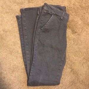 American Eagle skinny pants.